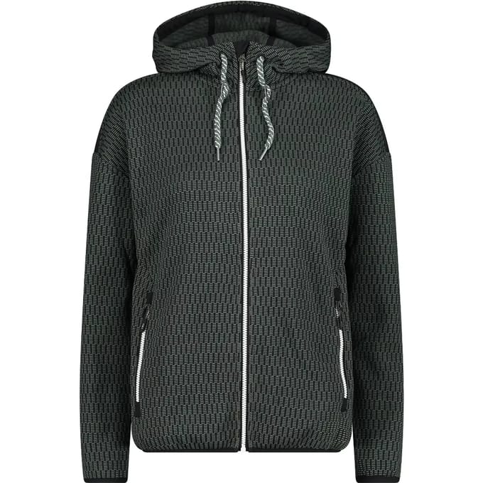 Dames fleece met capuchon CMP