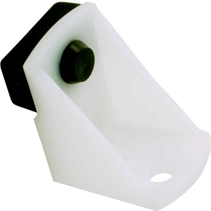 Henderson Buffer / stop - 28p - deurstopper - wit kunststof