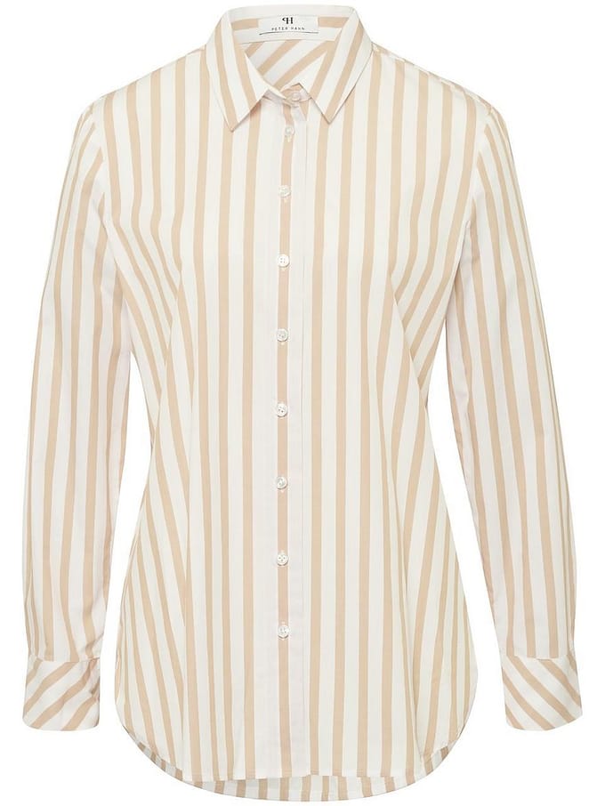 Blouse 100% katoen Van Peter Hahn wit