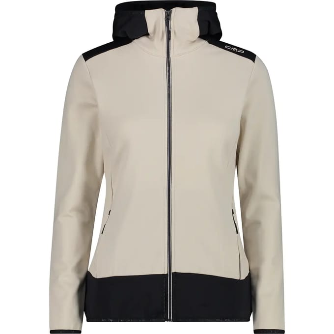 Vrouwelijke hoodie met vaste capuchon CMP