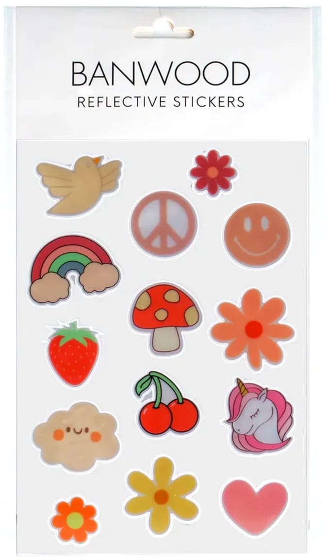 Banwood Reflecterende Stickers Unicorns