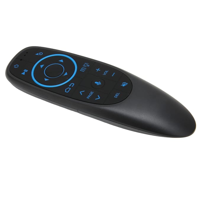 Gevoelige Multifunctionele Bluetooth Air Remote Voice Afstandsbediening voor Android Systeem TV Beschermer black