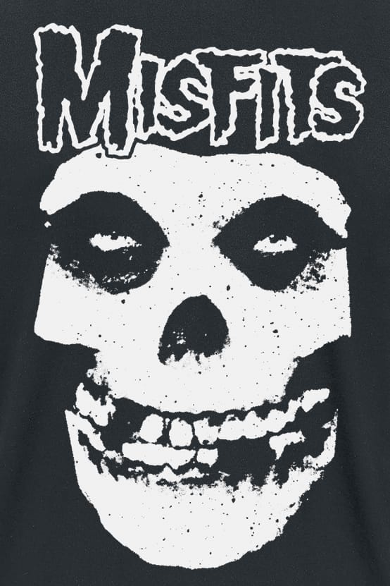 Misfits T-shirt - White Logo - S tot 4XL - voor Mannen - zwart
