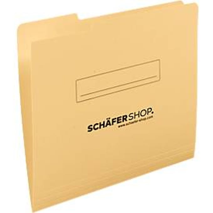 Schäfer Shop Select  inlegmap, A4, karton, tab links
