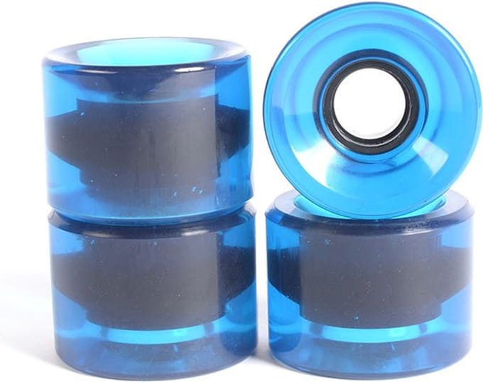 Yocaher Longboard Skateboardwielen Blauw 60 x 44 mm