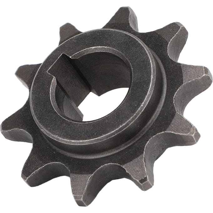 420 10T Voorste Tandwiel 16mm Staallegering Verbeterde Prestaties Voorste Kettingwiel Vervanging voor Coleman CT200U Mini black