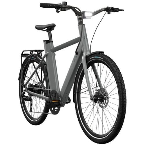 CRIVIT Urban elektrische fiets 3.0 X kettingaandrijving (Ash Grey)