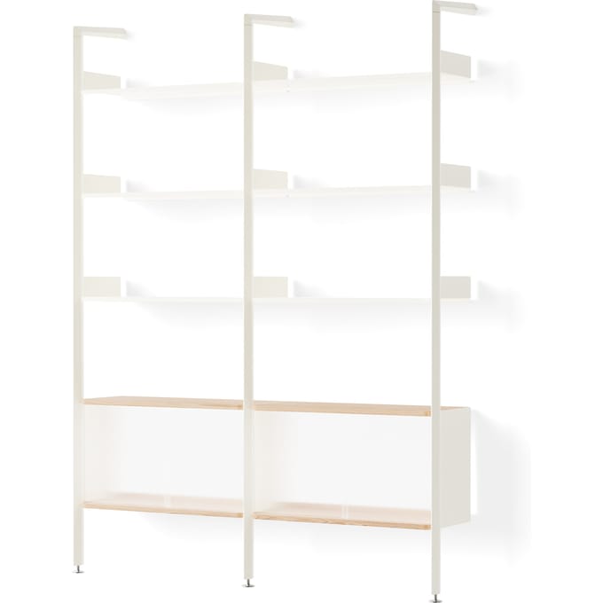 &Tradition Rombe-rekken met kastopstelling configuratie E (IF3 & IF6) - Alabaster