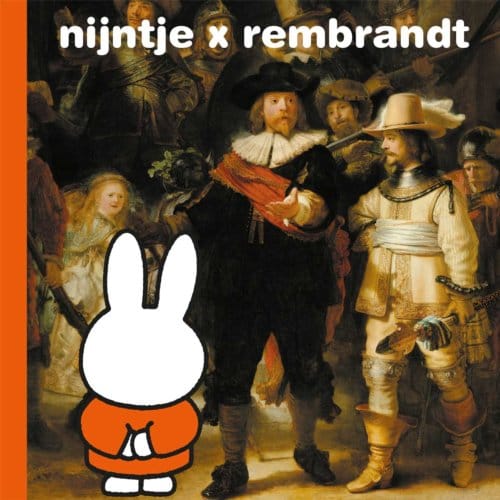 Nijntje X Rembrandt - Dick Bruna