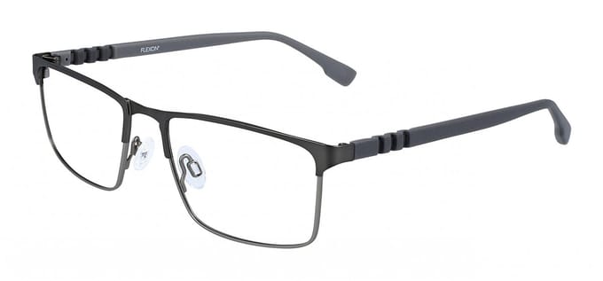 Flexon FLEXON E1137 (033) gunmetal 55/18/140 MAN Brilmonturen