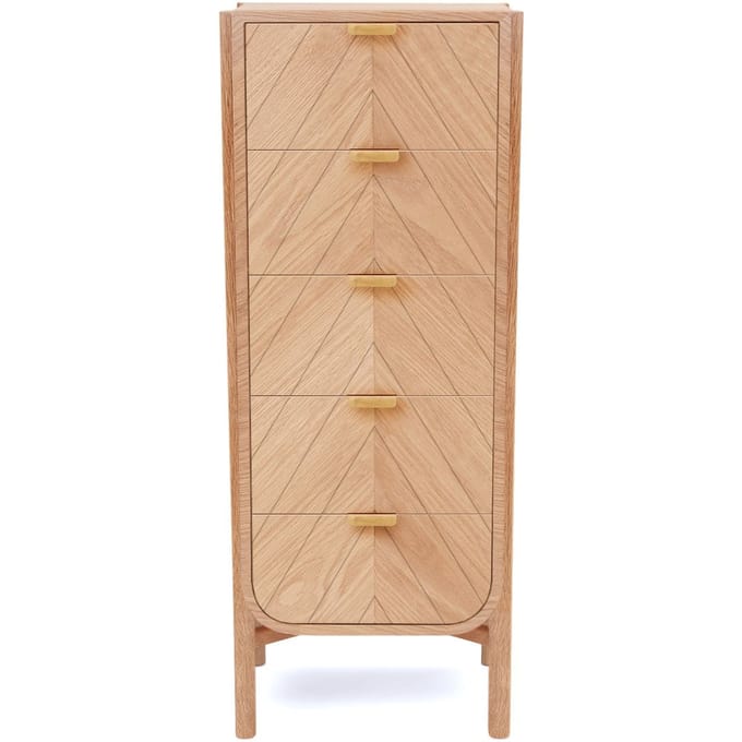 Harto - Marius smalle commode - Eiken - beige