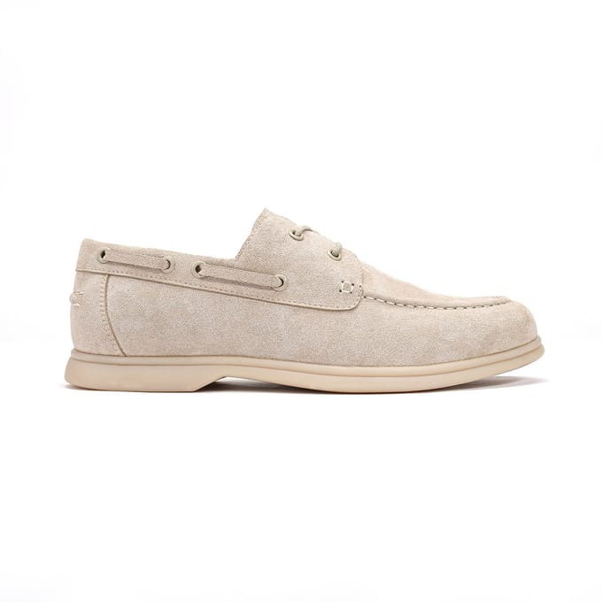 ALLTHEMEN Heren Ronde Neus Loafer - Nubuck - 45