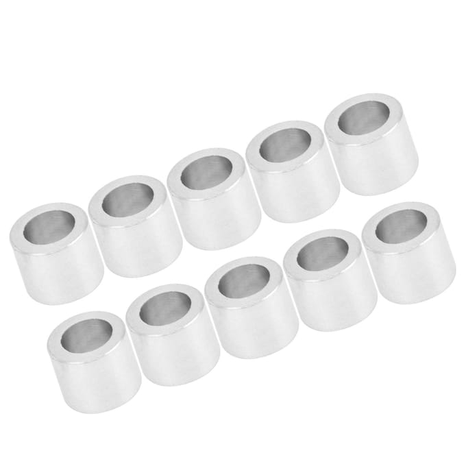 Aluminiumlegering Afstandhouder Cilindrische Pakking Intervalsteun Accessoires Buitendiameter 6mmLang 5mm
