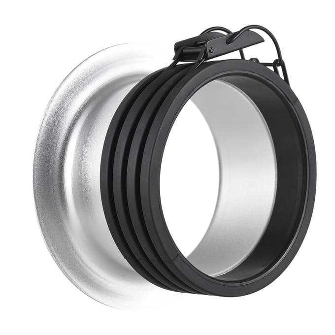 152mm  6in Adaptateur Speedring Adaptateur de Monture Remplacement pour Flash Monolight Lumière LED gray