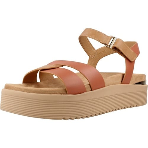 Sandalen met sleehak Stonefly Elena 3 Lth