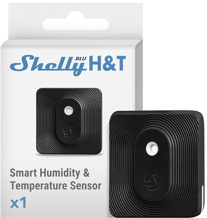 Bluetooth Temperatuur- en Vochtigheidssensor – Slimme Thermometer en Hygrometer met IP54 Bescherming en 2 Jaar Batterijlevensduur