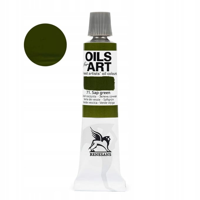 Olieverf Olej voor Art 20ml 71 Sappig Groen