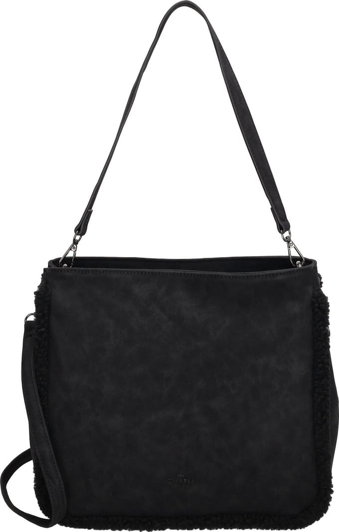 Charm London Newington Schoudertas - Zwart