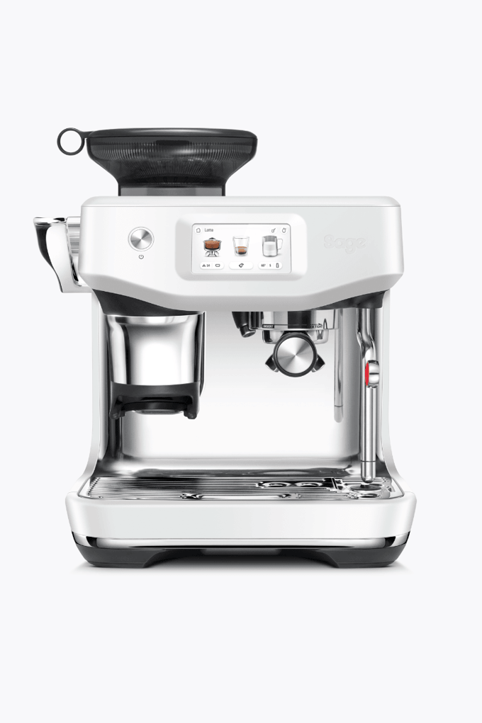 Sage the Barista Touch Impress Sea Salt SES882SST - Pistonmachine - Cold Brew - Touchscreen
