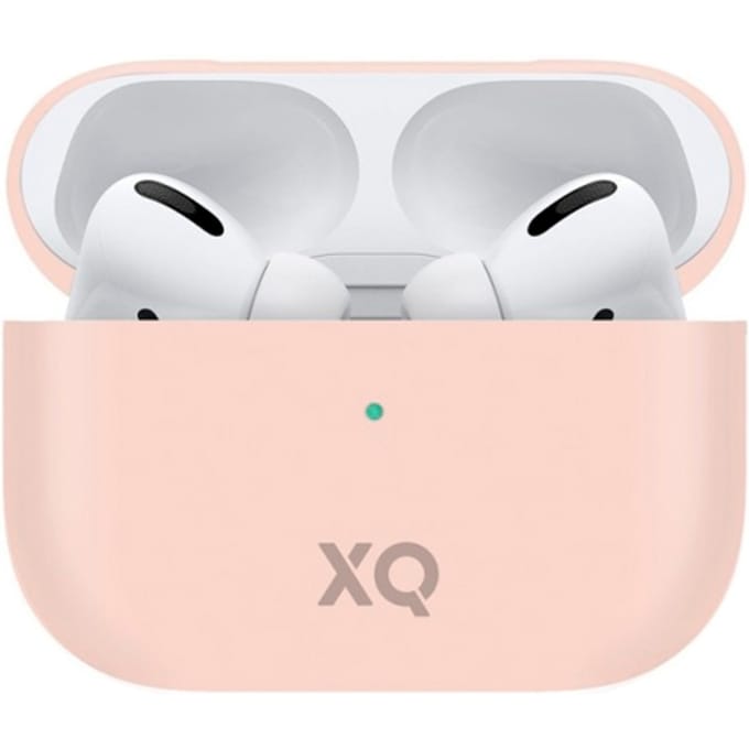 Xqisit Silicone Case siliconen hoesje voor AirPods Pro - roze