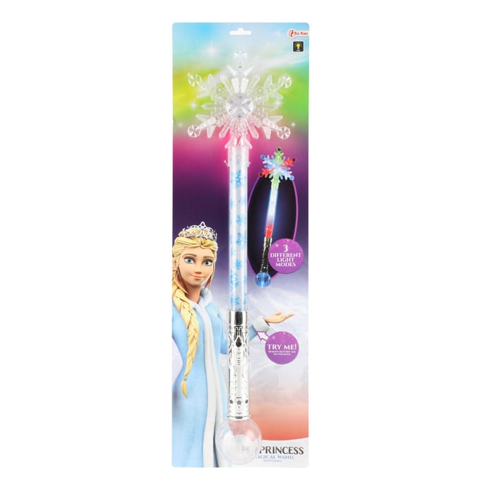 Toi-Toys - Ice Princess Magic Wand Snowflake with Light