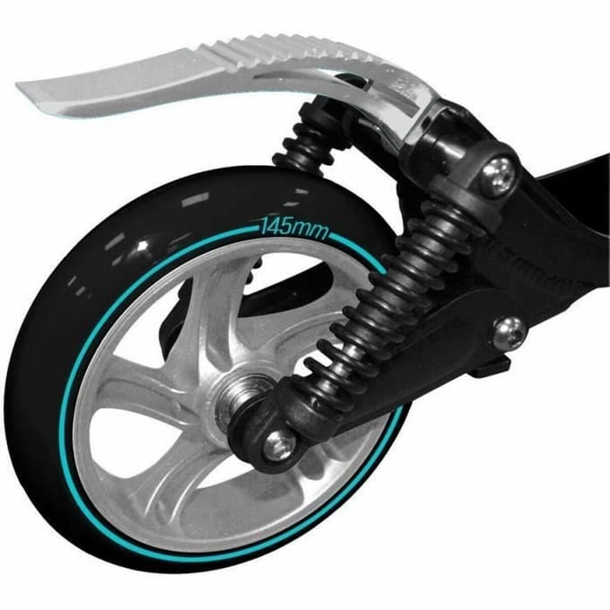 Foldable Double Suspensions Adjustable Scooter 145mm SKIDS CONTROL CARBONE