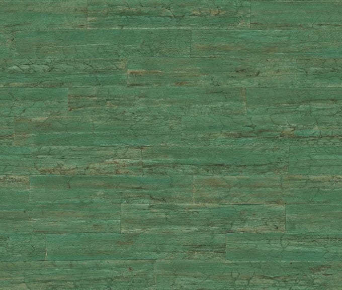 Rasch Curiosity Houtlook Vliesbehang groen bruin 537048