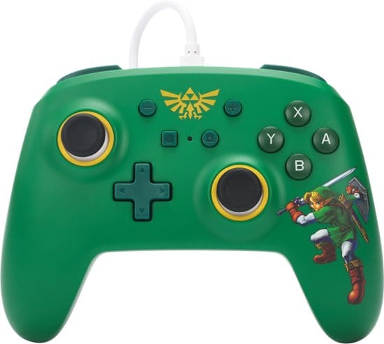 PowerA Bedrade controller voor Nintendo Switch - Hyrule Defender - Wired Controller - Nintendo Switch