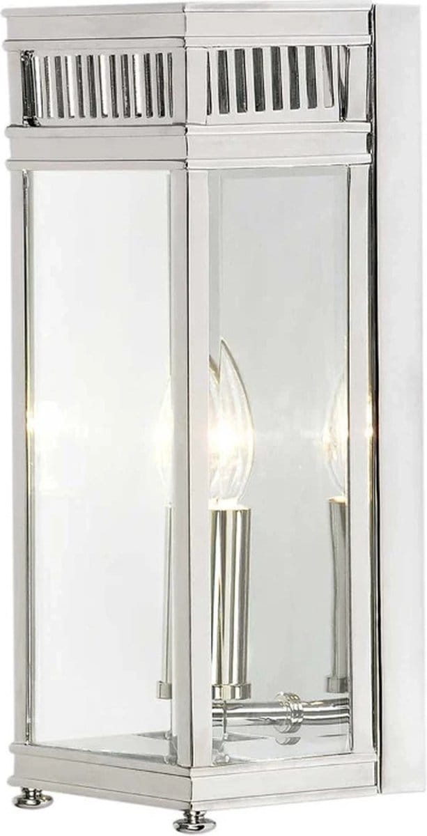Elstead Lighting LED Buitenlamp Holborn | 1X E14 Max 40W | IP44 | Dimbaar | Polished Chrome