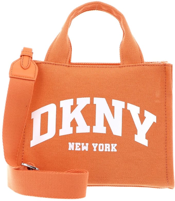 DKNY schoudertas Hadlee Tote Bag Orange Sherbet oranje
