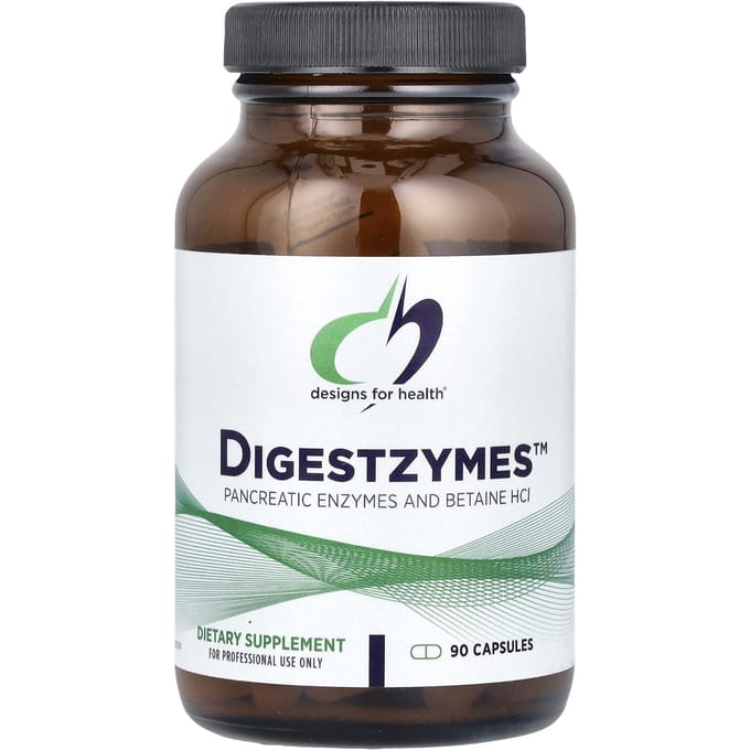 Designs For Health, Digestzymes™, 90 capsules