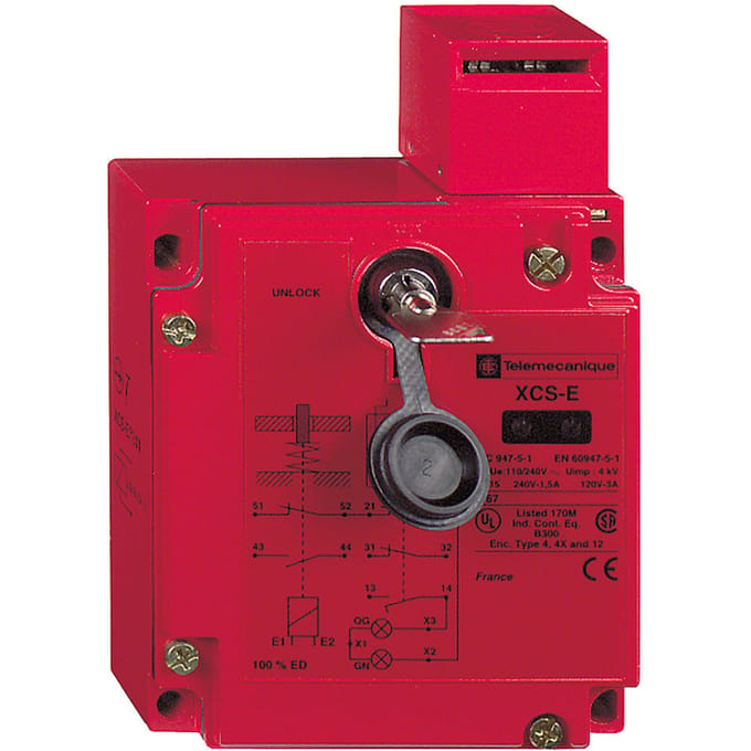 Schneider Electric Preventa Eindschakelaar M Vergrendelfunctie - XCSE7311