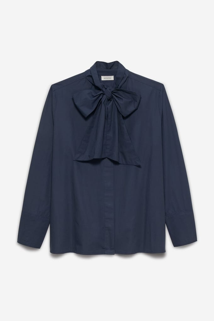 Alchemist Laura Blouse Navy Größe: 40 | Longsleeves Outlet | Damen | Blau