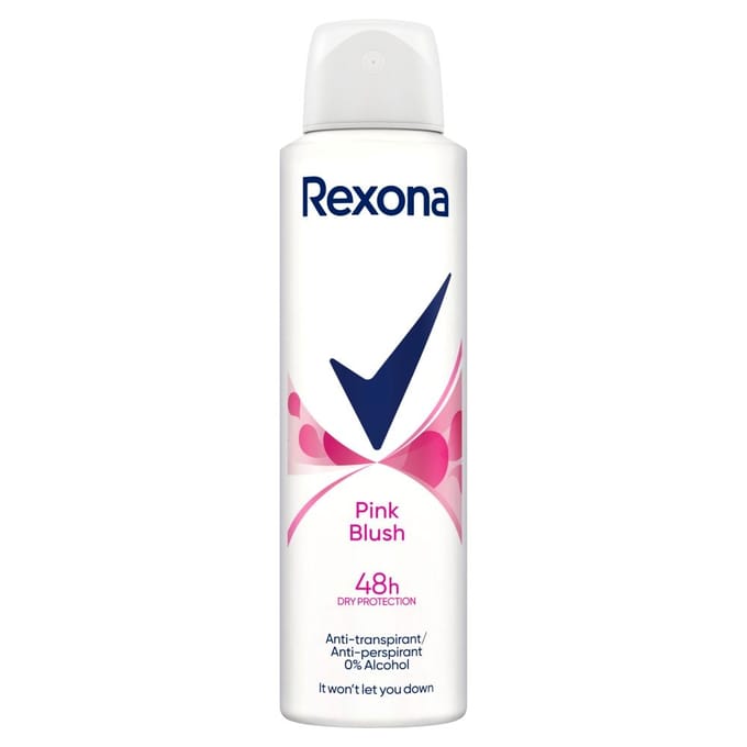 211229 Rexona Roze Spray Voor Vrouwen