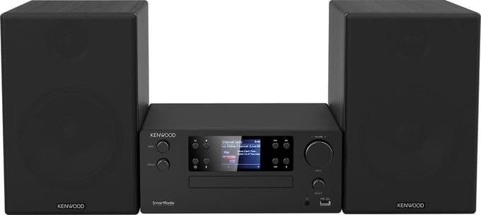 Kenwood M-9500SB - Smart Micro Hifi - WiFi - Zwart