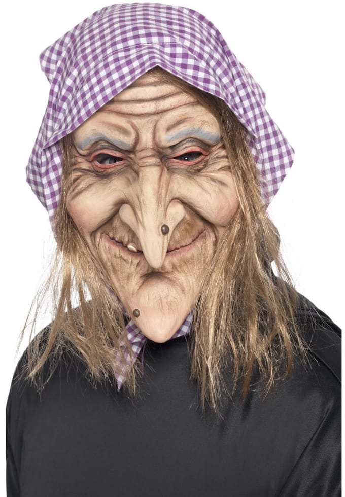 Dressing Up & Costumes | Costumes - Halloween - Old Witch Mask