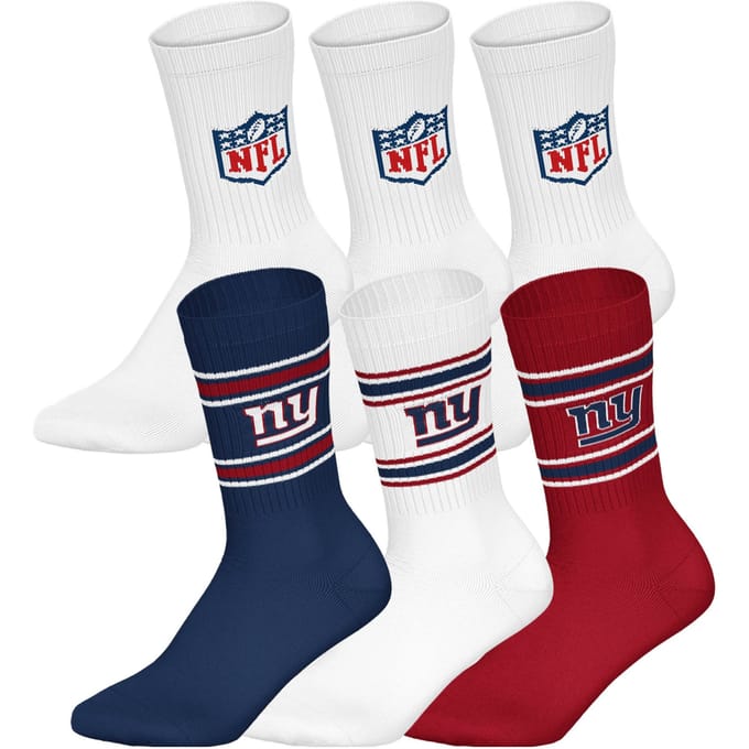 NFL Sokken NFL 6Pack Crew Socks Set van 6