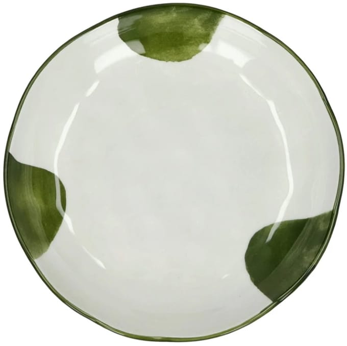 Pomax Labo ovaal diep bord / bowl 12x8.5cm groen