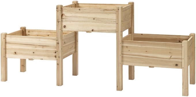 Verhoogde plantenbak van Outsunny