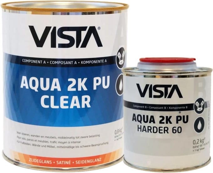 Vista Aqua 2K Pu Clear Glans - 1KG