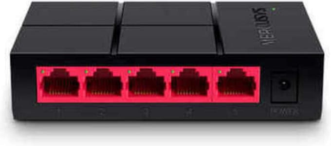 Mercusys MS105G - Netwerkswitch - Gigabit Ethernet - 5 Poorten
