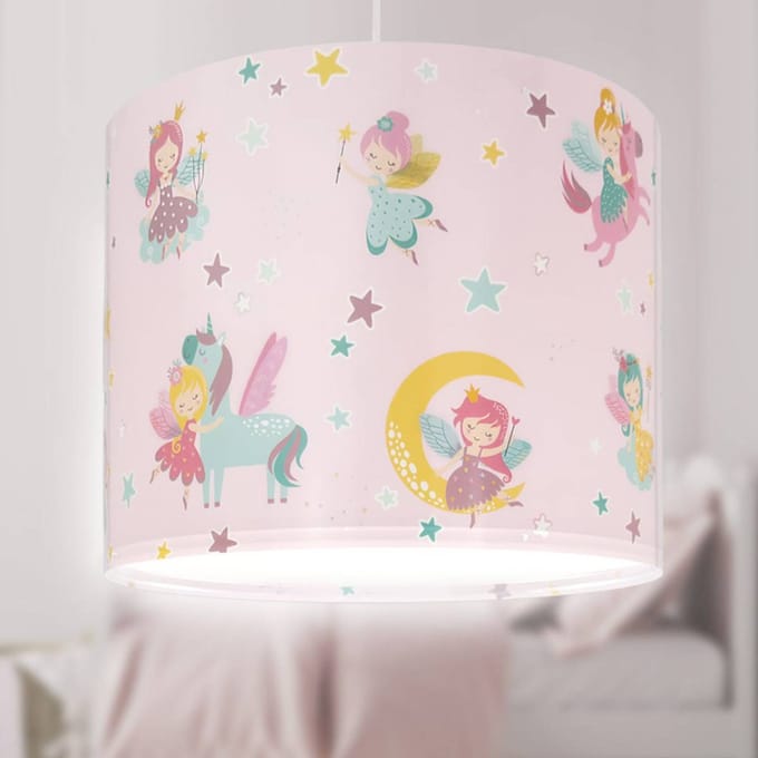 Dalber hanglamp FAIRY DREAMS, veelkleurig, Ø 33 cm, E27