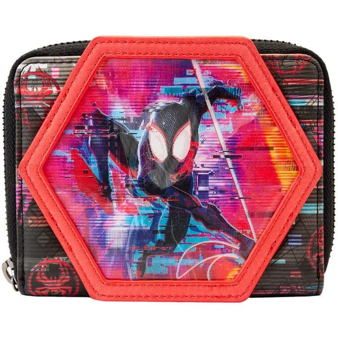 Lenticulaire meisjesportemonnee Loungefly Marvel Spiderman Across the Spider-Verse