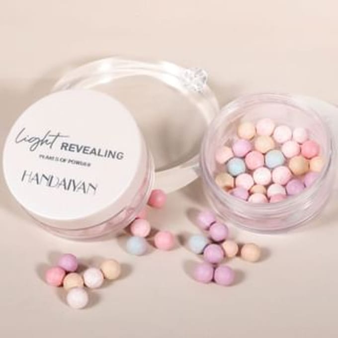 HANDAIYAN - Luminous Pearls Loose Powder Ball - 5 Types 03# White - 17.8g