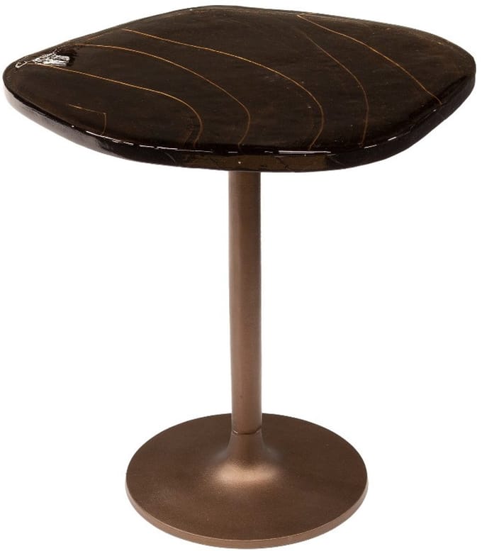 Fraaai - Benny bijzettafel S - koper antiek finish