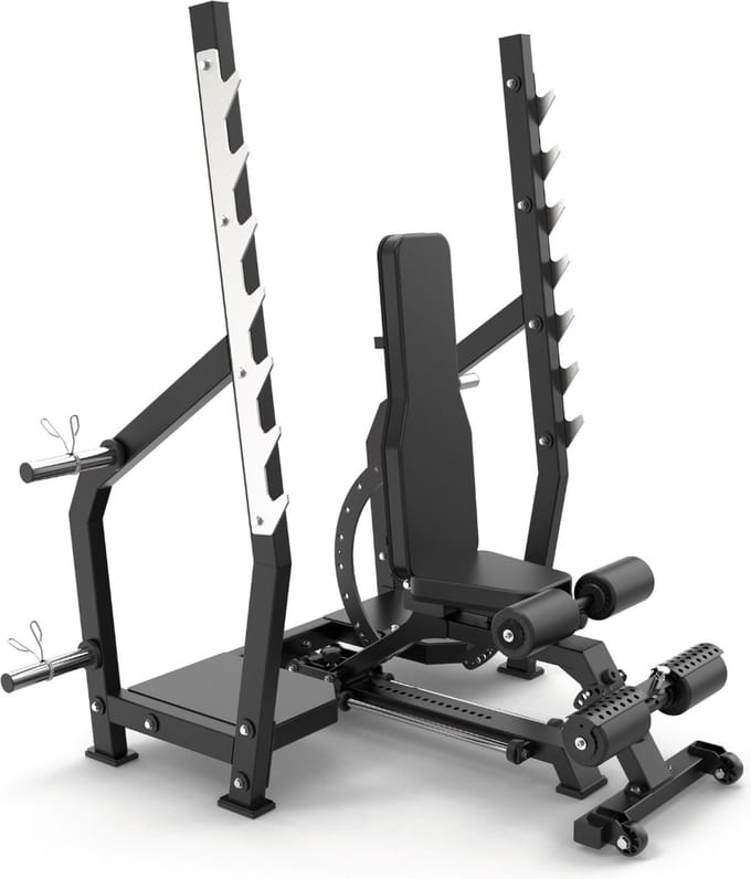 Toorx Professional WBX-3900 Olympische Verstelbare Halterbank