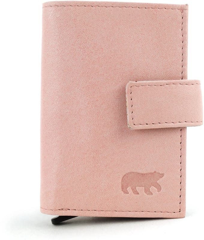 Bear Design Elsie Leren Creditcardhouder / Pasjeshouder / Portemonnee - Princess
