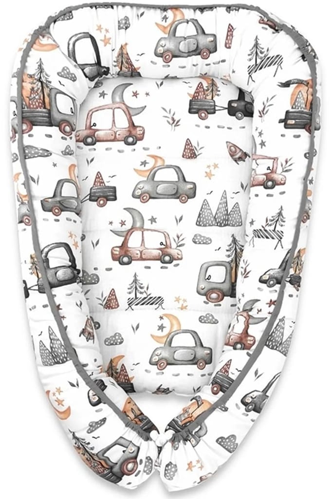 Babynestje Cars Grijs