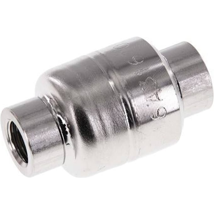 G1/4'' RVS 316 Terugslagklep FKM  (Lichte Veer) 0.03-16bar - CLIS4E - CLIS4E-014