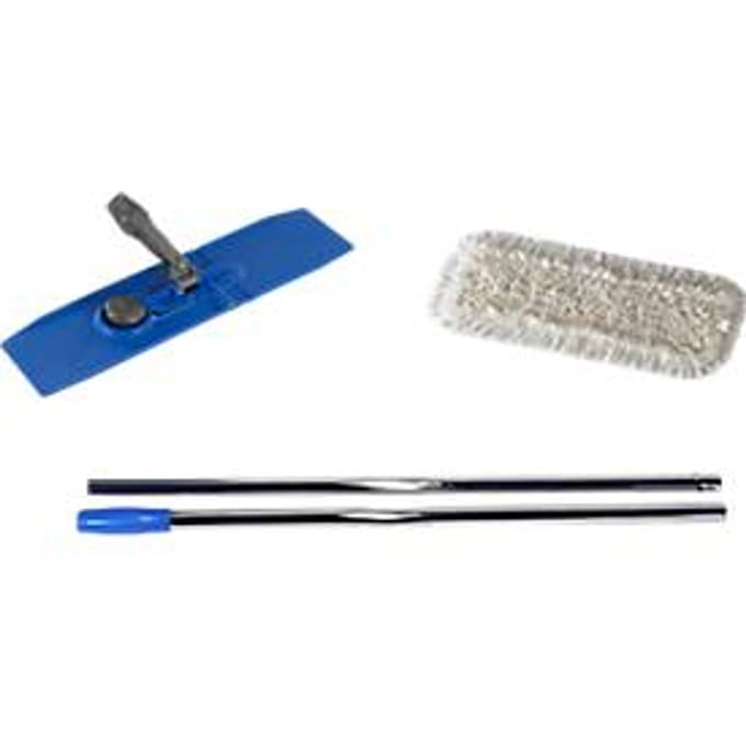 Brede Classic-mop - 400 mm - met opvouwbare mophouder